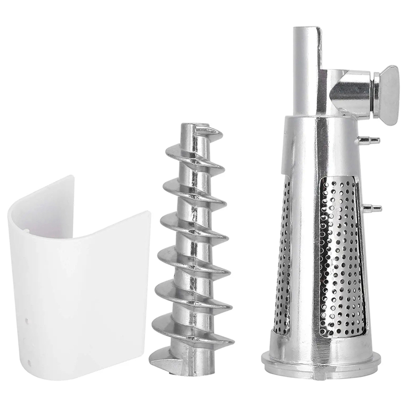 Meat Grinder Attachment - Fleischwolf-Aufsatz für Mixer, Tomaten-Entsafter-Sieb, Schraube, Welle,