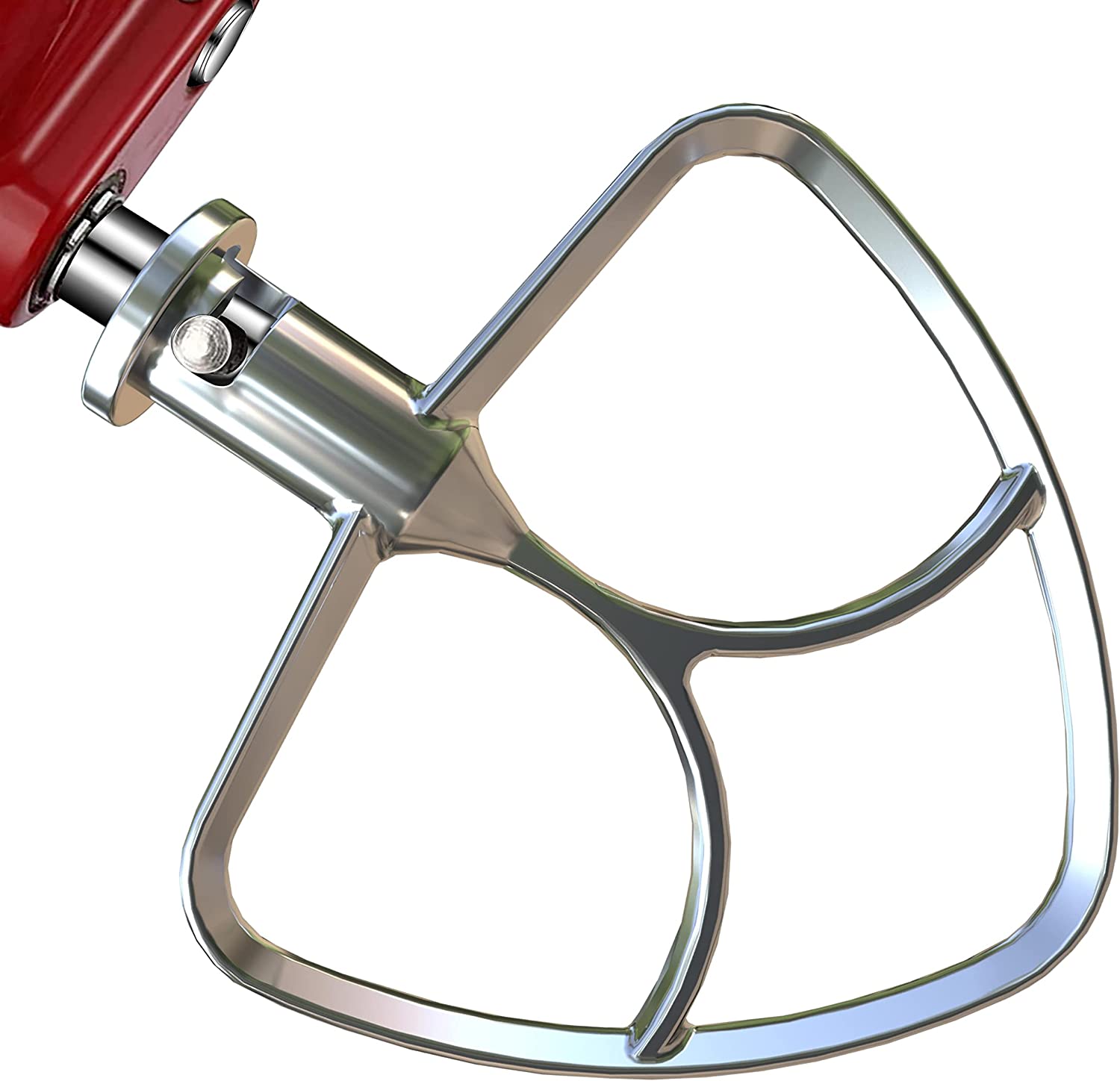 Meat Grinder Attachment - Edelstahl-Flachrührer für KitchenAid 4,5-5QT Standmixer-Zubehör Ersatz