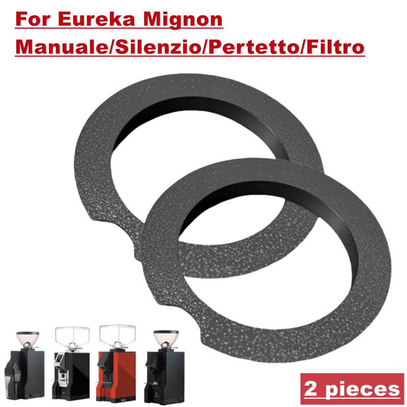 Coffee Grinder Burr - 2 Stück Anti-Verstopfungsringe für Eureka Mignon