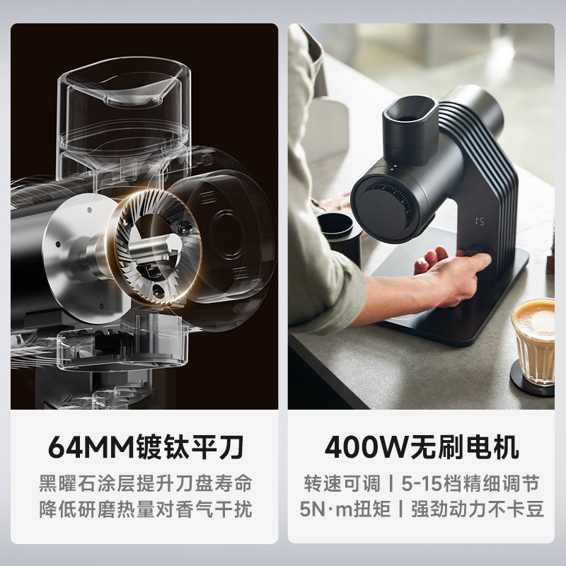 E6 Professionelle Kaffeemühle  – Coffee Grinder Burr Bewertung und Preis