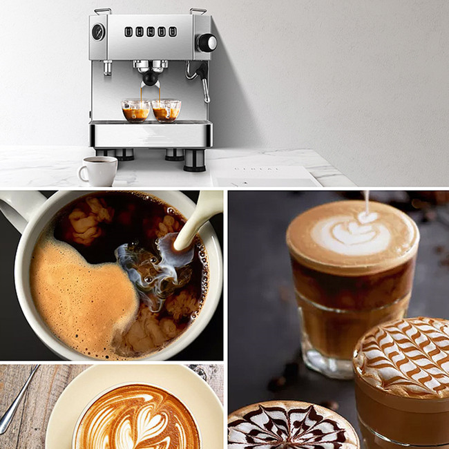 Klassische italienische halbau – Espresso Machine Semi Auto Bewertung und Preis