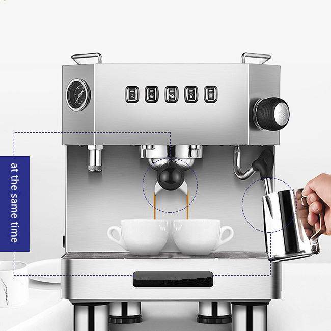 Klassische italienische halbau – Espresso Machine Semi Auto Bewertung und Preis