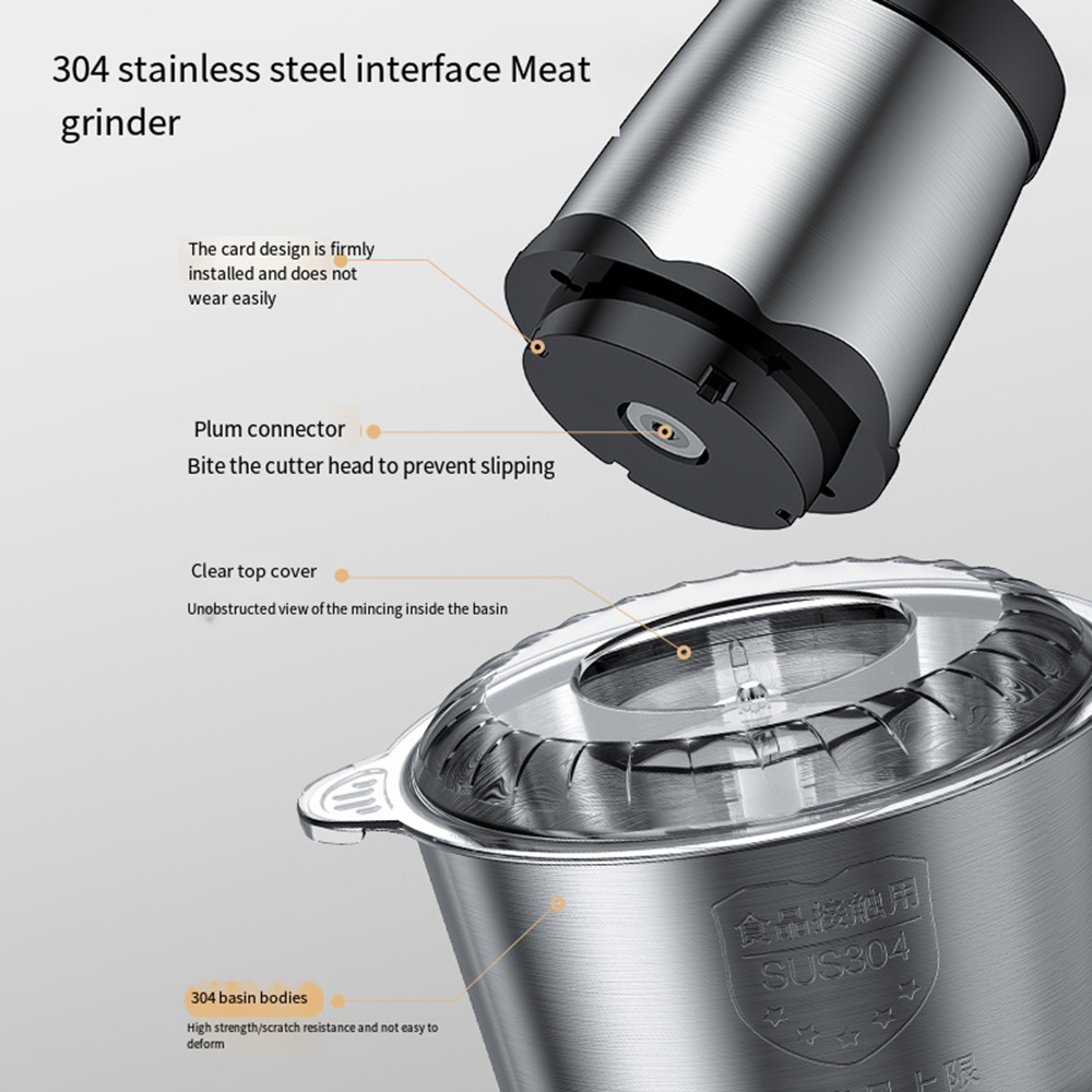 Elektrische Fleischmühle 3L/2L – Meat Grinder Attachment Bewertung und Preis