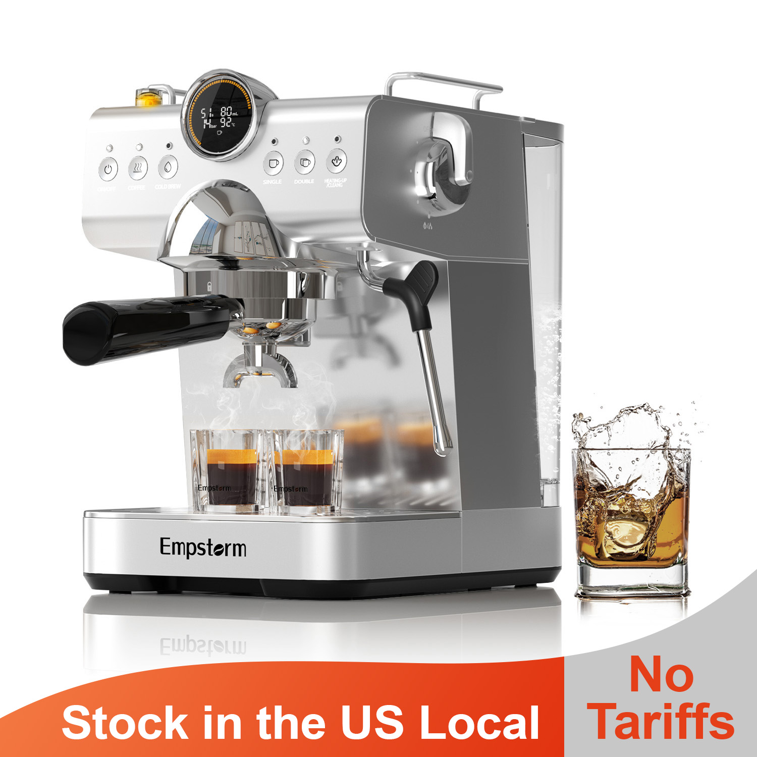 Empstorm CB1 Elektrische, mode – Espresso Machine Semi Auto Bewertung und Preis