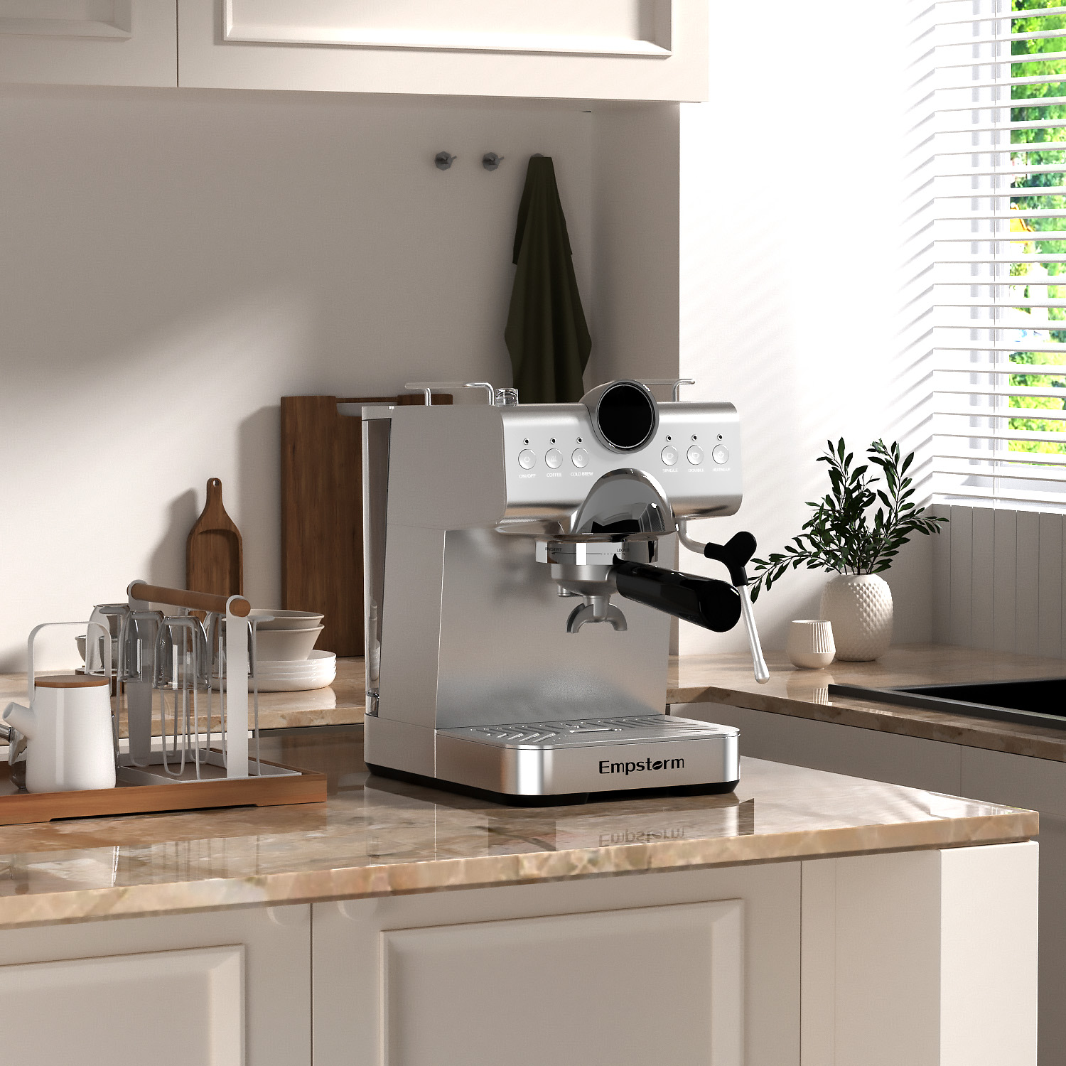 Empstorm CB1 Elektrische, mode – Espresso Machine Semi Auto Bewertung und Preis
