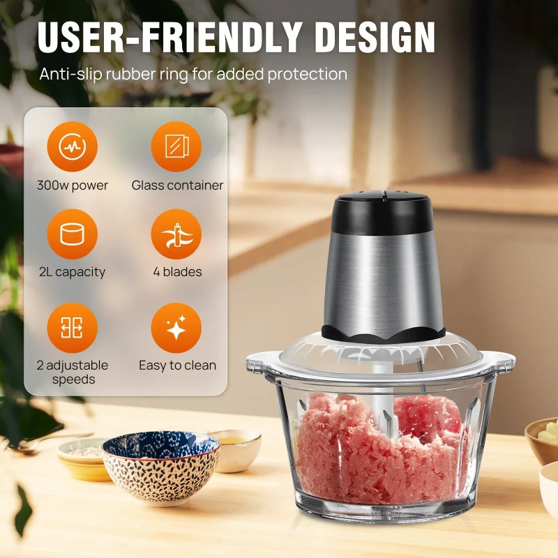 2L Elektrische Fleischmühle, L – Meat Grinder Attachment Bewertung und Preis