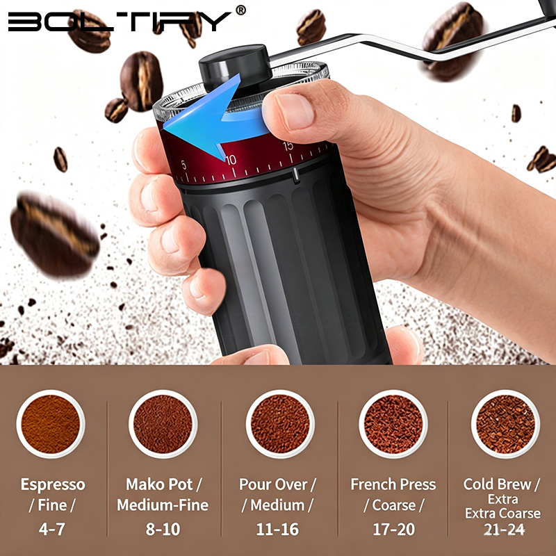 BOLTIFY High-Q Einstellbare Gr – Coffee Grinder Burr Bewertung und Preis